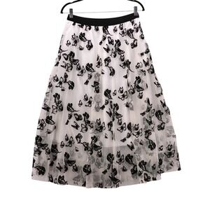 Fairy Butterfly Chiffon Skirt Large White‎